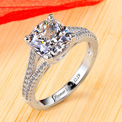 0.6 Carat Lab Diamond Marriage Ring for Her