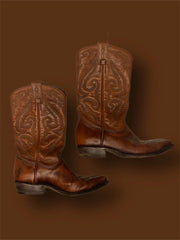 Texan Mexicana vintage leather size 40