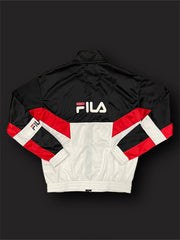 Tracksuit jacket full zip Fila vintage size L Black