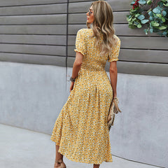 Women's Fashionable Bohemian Casual Swing Dress