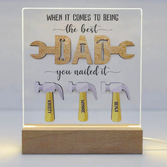 Gulleiâ„?Dad's Little Fixers: Personalized Night Light