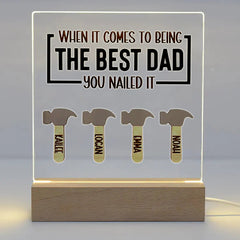 Gulleiâ„?Personalized Handyman Night Light - Gift for Dad