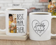 Gulleiâ„?Dad Photo and Name Coffee Mug