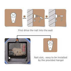 Unique Gift Idea for DJ Lp Record Clock