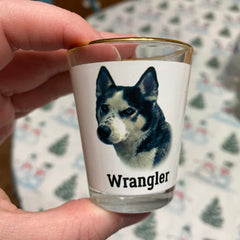 Gulleiâ„?Personalized Pet Photo Shot Glass