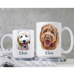 Gullei Multi-Pup Mug â€?Personalized Dog Photo Mug for Pet Parents (11oz & 15oz)