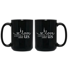 Custom Name Couple Coffee Mug