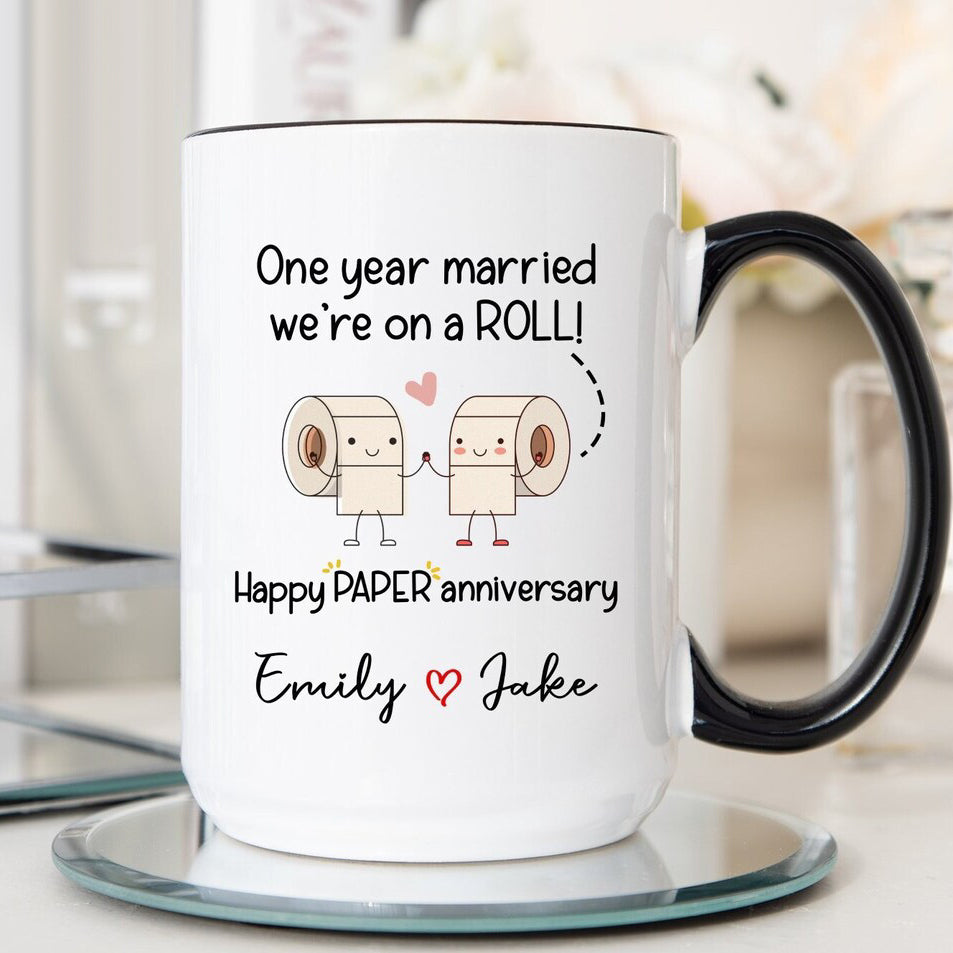 Gulleiâ„?One Year Anniversary Custom Coffee Mug