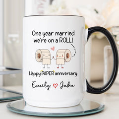 Gulleiâ„?One Year Anniversary Custom Coffee Mug