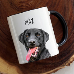 Personalized Pet Photo Mug â€?Custom Dog or Cat Mug (11oz & 15oz)