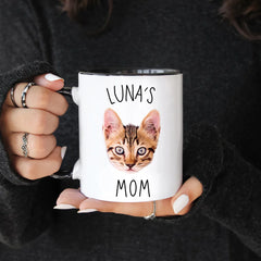 Gulleiâ„?Custom Pet Face Pattern Coffee Mug