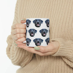 Gulleiâ„?Personalized Pet Face Pattern Coffee Mug