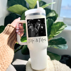 Gulleiâ„?Custom Couple Photo Tumbler