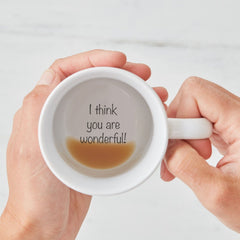 Gulleiâ„?Custom Secret Message Engraved Coffee Mug
