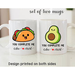 Gulleiâ„?Taco Avocado Matching Coffee Mug Set