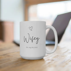Gulleiâ„?Wifey Hubby Matching Coffee Mug