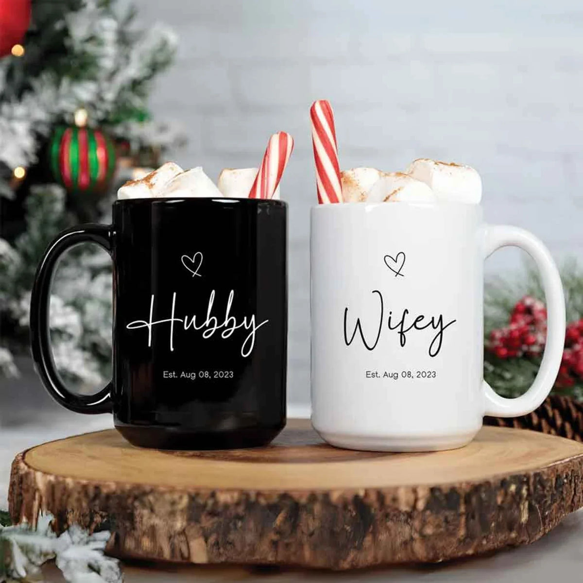 Gulleiâ„?Wifey Hubby Matching Coffee Mug