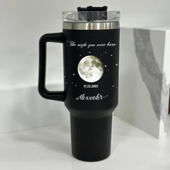 Gulleiâ„?Personalized Moon Phase Special Date Tumbler