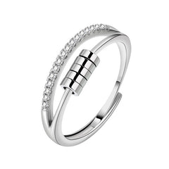 Spin Beads Fidget Ring for Her