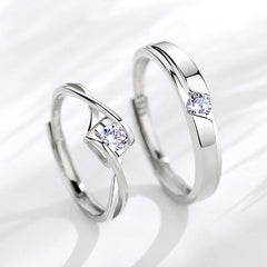 Custom Engraved Engagement Rings for Him and Her