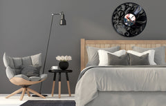 Personalized Salon Silent Wall Clock with Custom Photo & Name