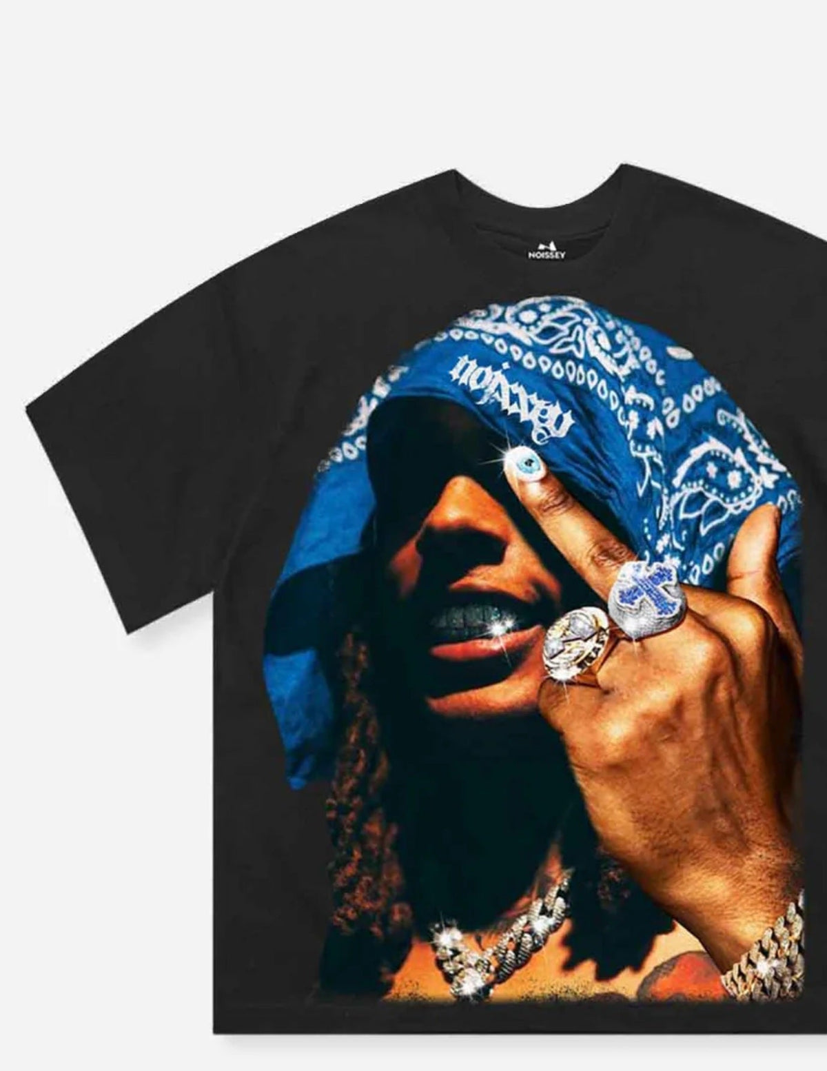 Maglia Fuck oversize streetwear
