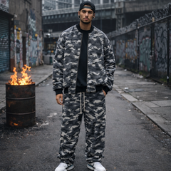 Completo camouflage  streetwear