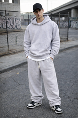 Felpa Basic Grigio